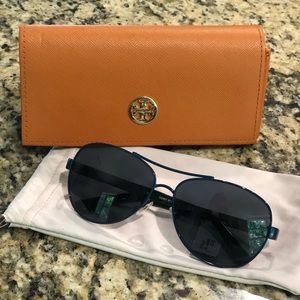 Tory Burch Aviator Sunglasses